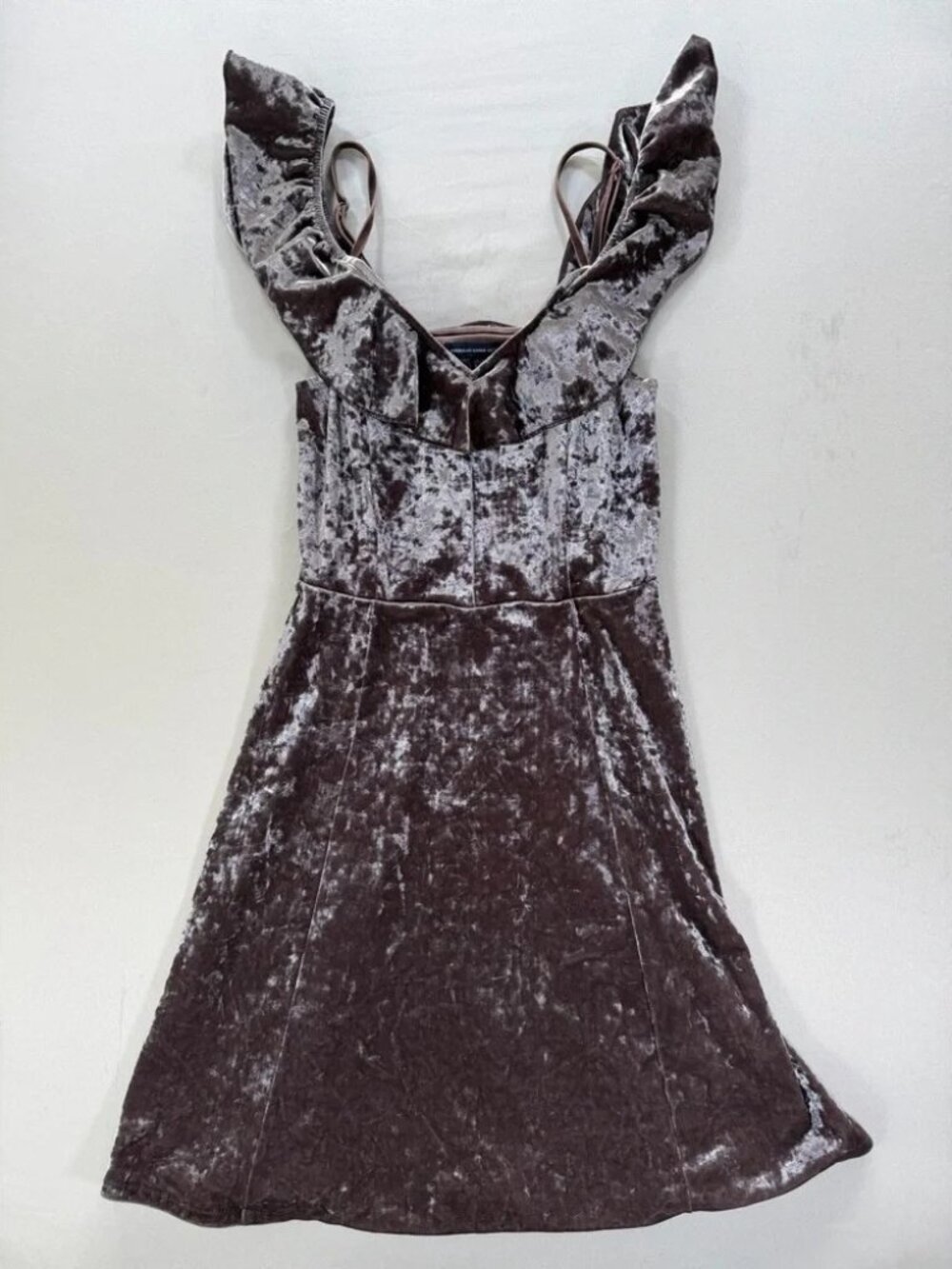 American Eagle Outfitters Velvet Dress, brown